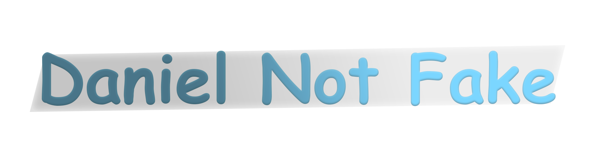 Daniel Not Fake Logo